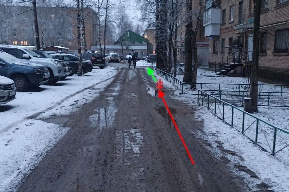 В Сыктывкаре водитель автомобиля бросил сбитого велосипедиста